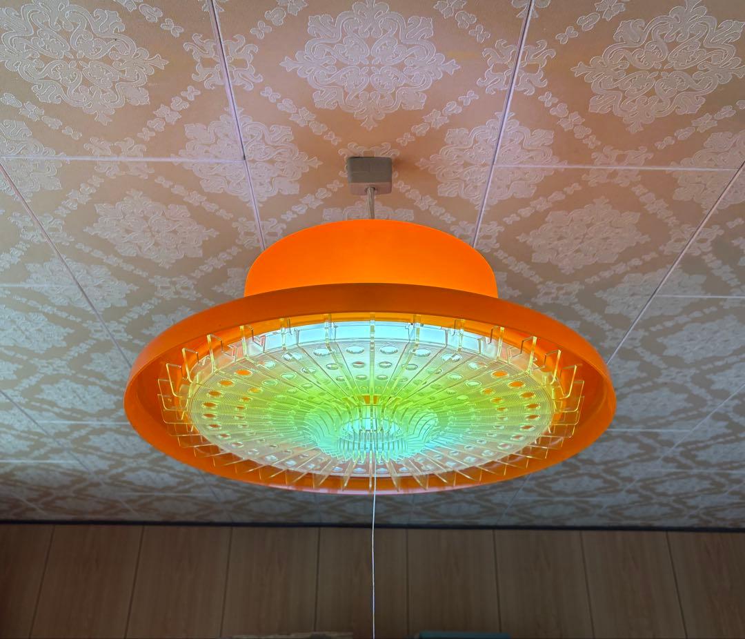 ナショナル（National） オレンジ レトロポップ／スペースエイジ 照明器具