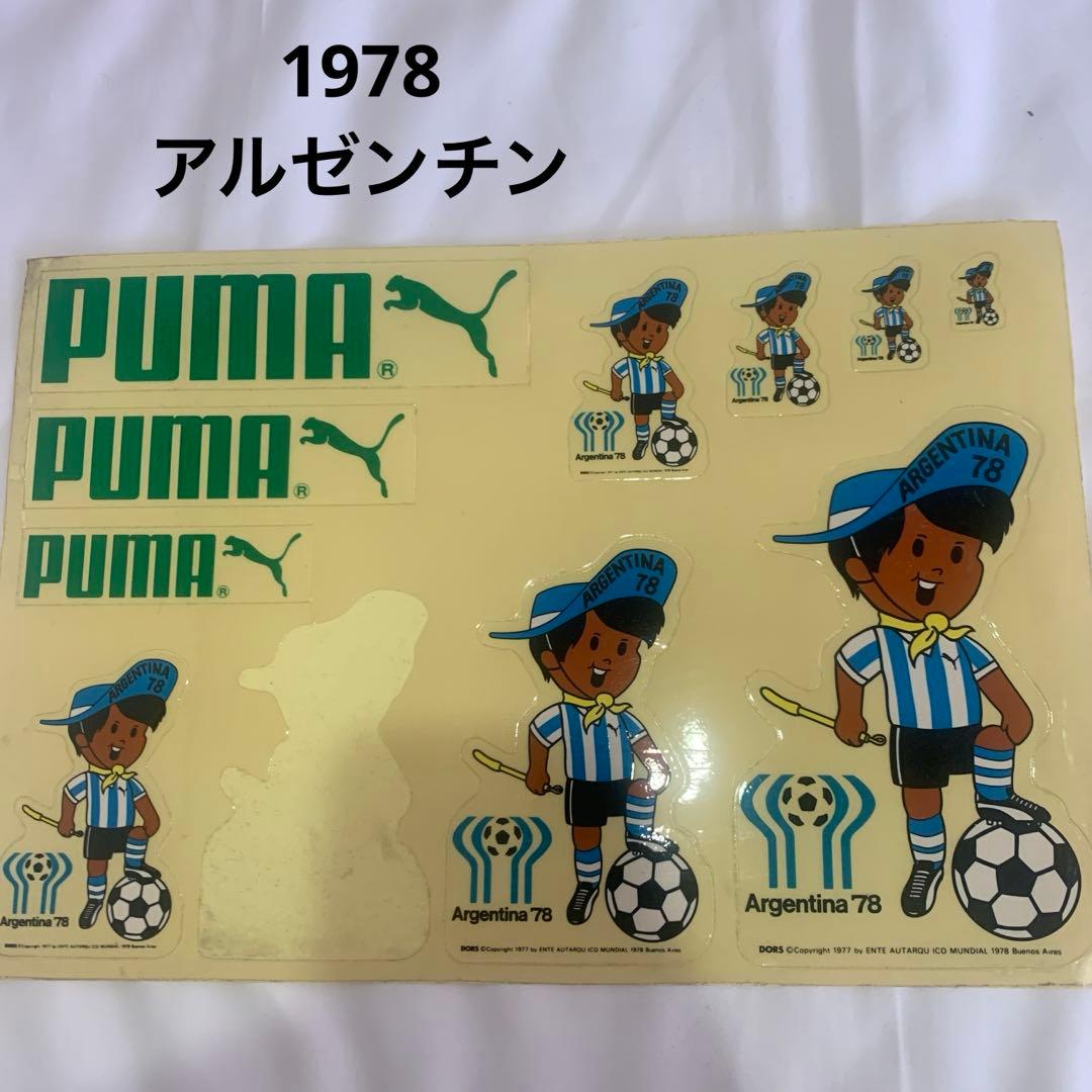 PUMA1978サッカーワールドカップ　アルゼンチン大会記念ステッカー