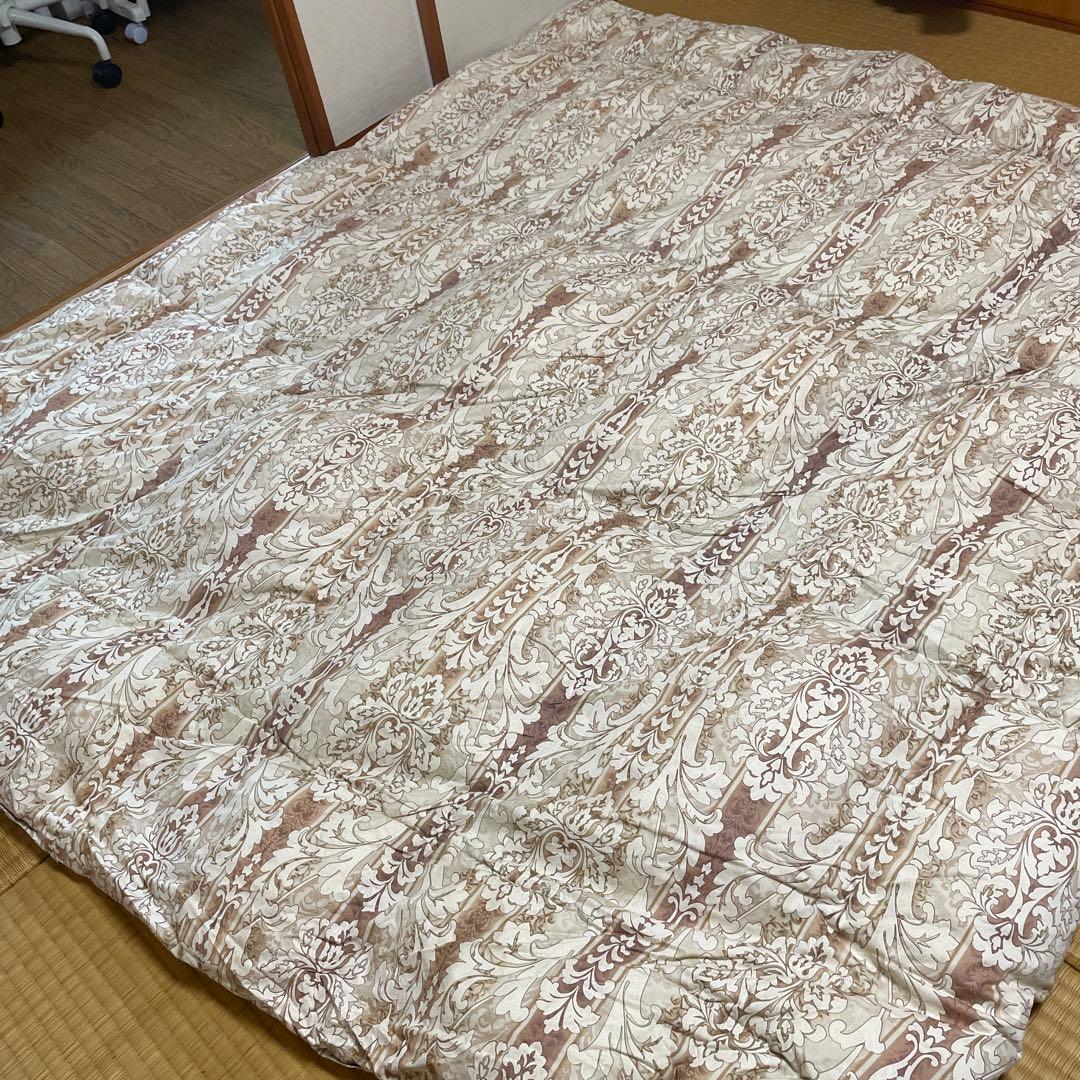 Sleepform 掛け布団 花柄 ベージュ系