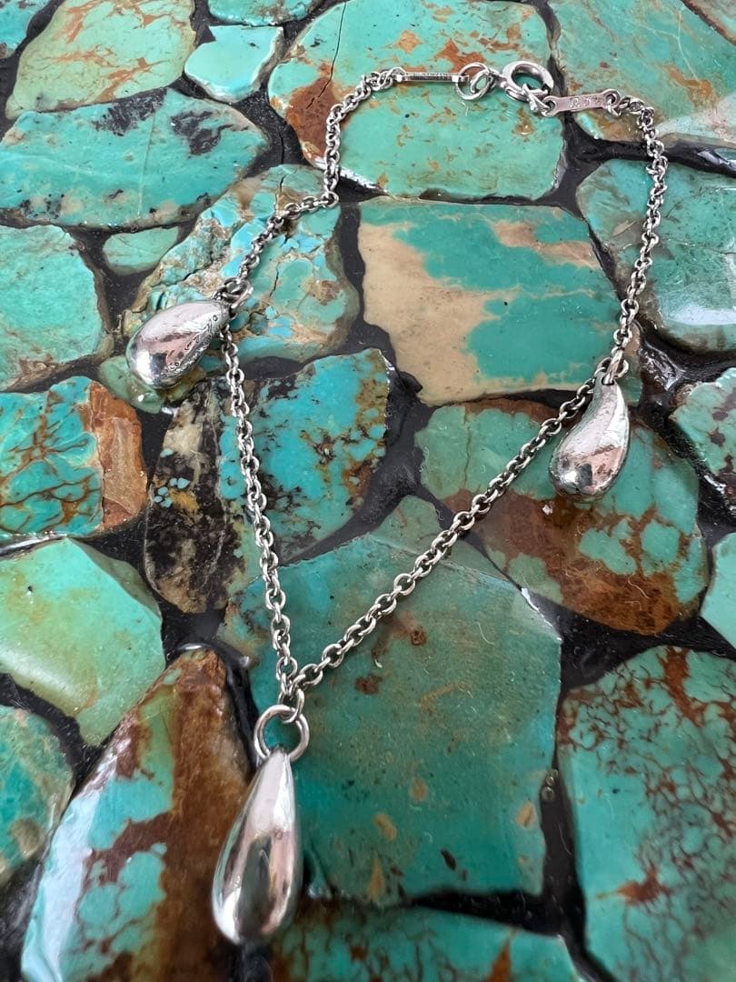 Tiffany ティアドロップ　ブレスレット　silver 925