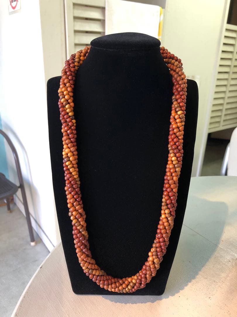 ハワイアンレイ　シードレイ　アンティークレイ