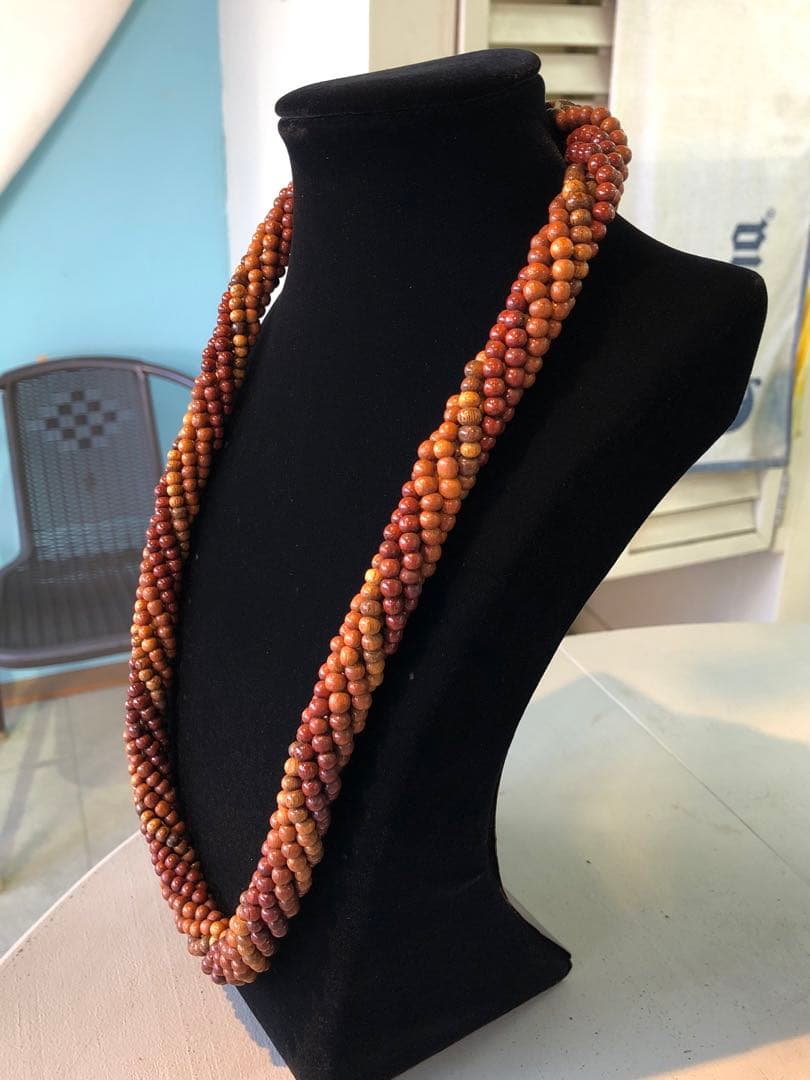 ハワイアンレイ　シードレイ　アンティークレイ