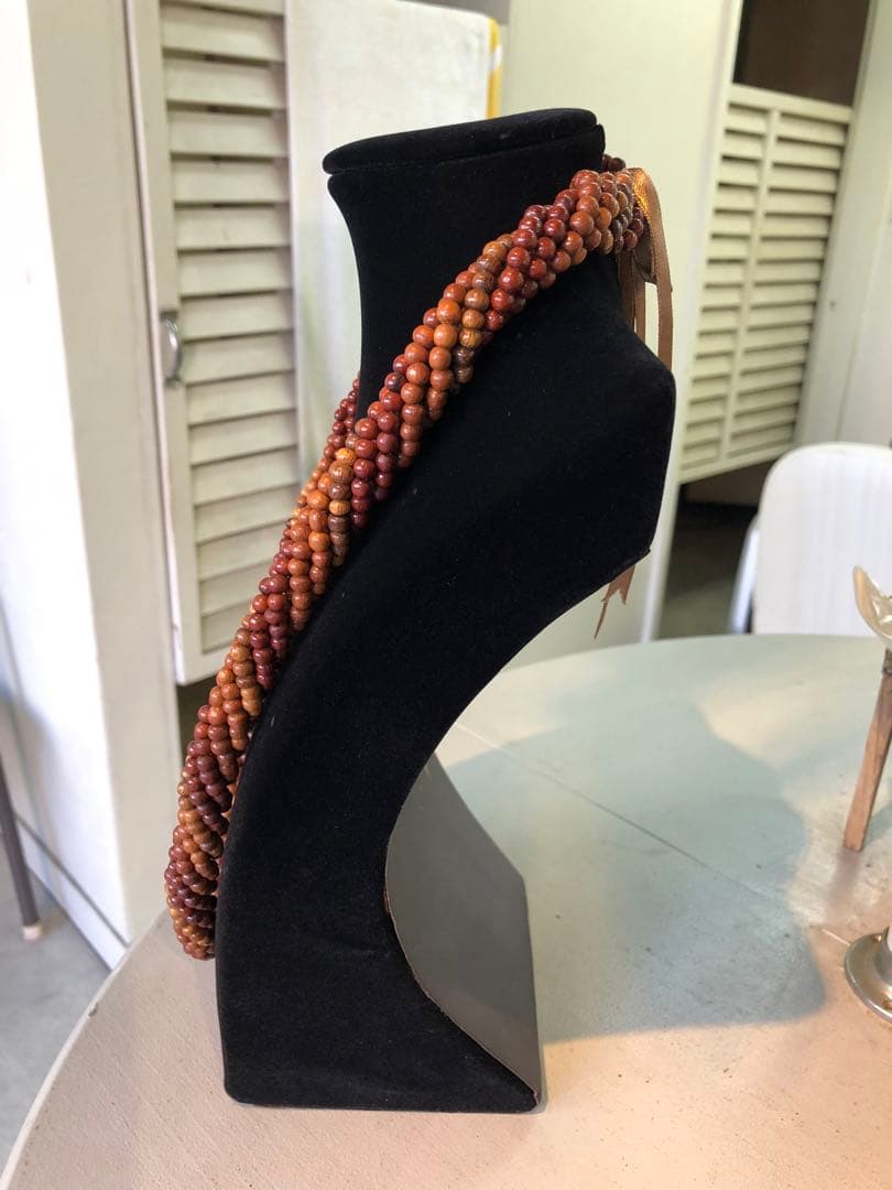 ハワイアンレイ　シードレイ　アンティークレイ