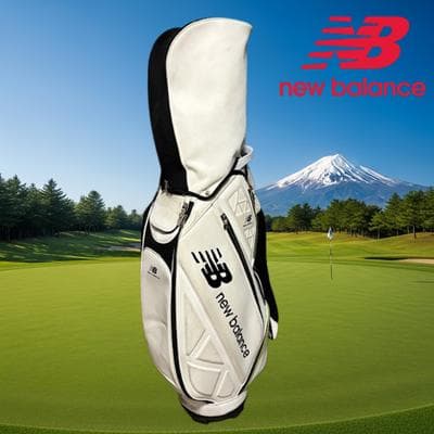 new balance ニューバランス キャディバッグ ホワイト 4分割