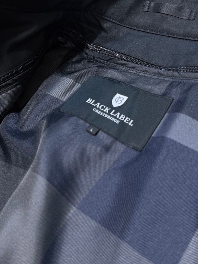 ブラックレーベルクレストブリッジ　トレンチコート チェック裏地付き