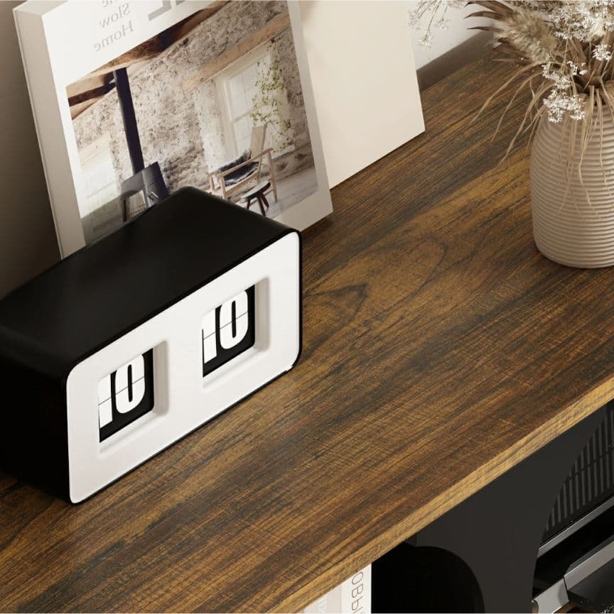 最終価格✨木製オープンラック 110×150 大容量4段収納棚 北欧風 組立式