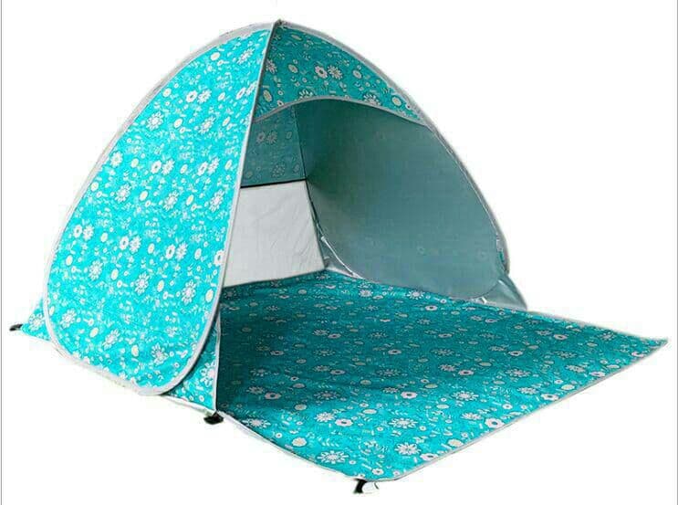 ワンタッチテント 3~4人用 防水 キャンプ アウトドア 海水浴