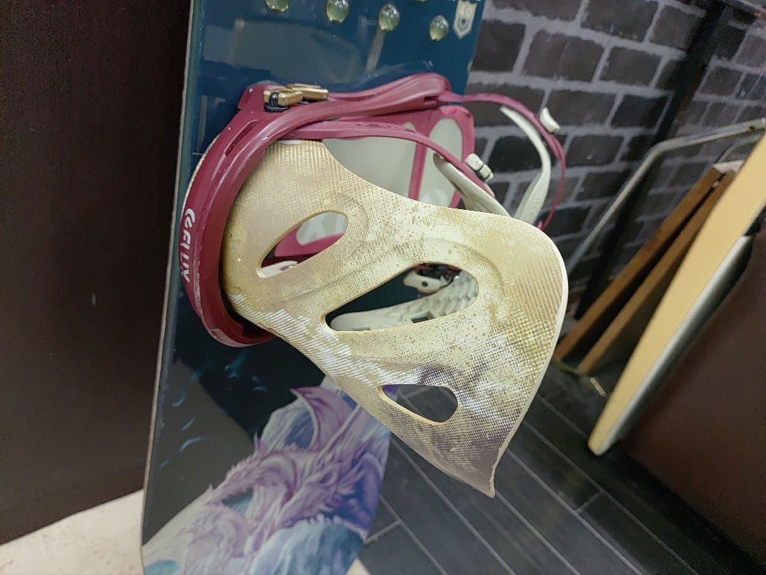 BURTONスノーボード　FLUXビンディング　２点セット　レディース　初心者