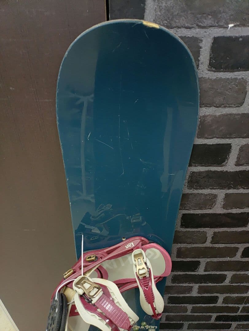 BURTONスノーボード　FLUXビンディング　２点セット　レディース　初心者