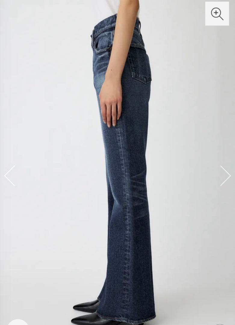 美品✨️早い者勝ち✨️moussy フレアデニム 通常丈 24inch