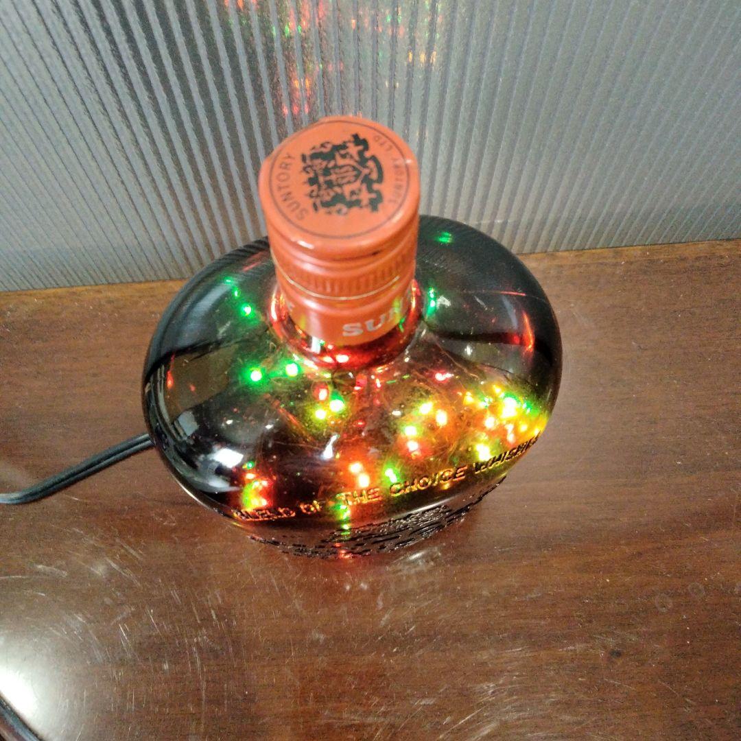 希少　サントリー　だるまボトル　電飾　ライト