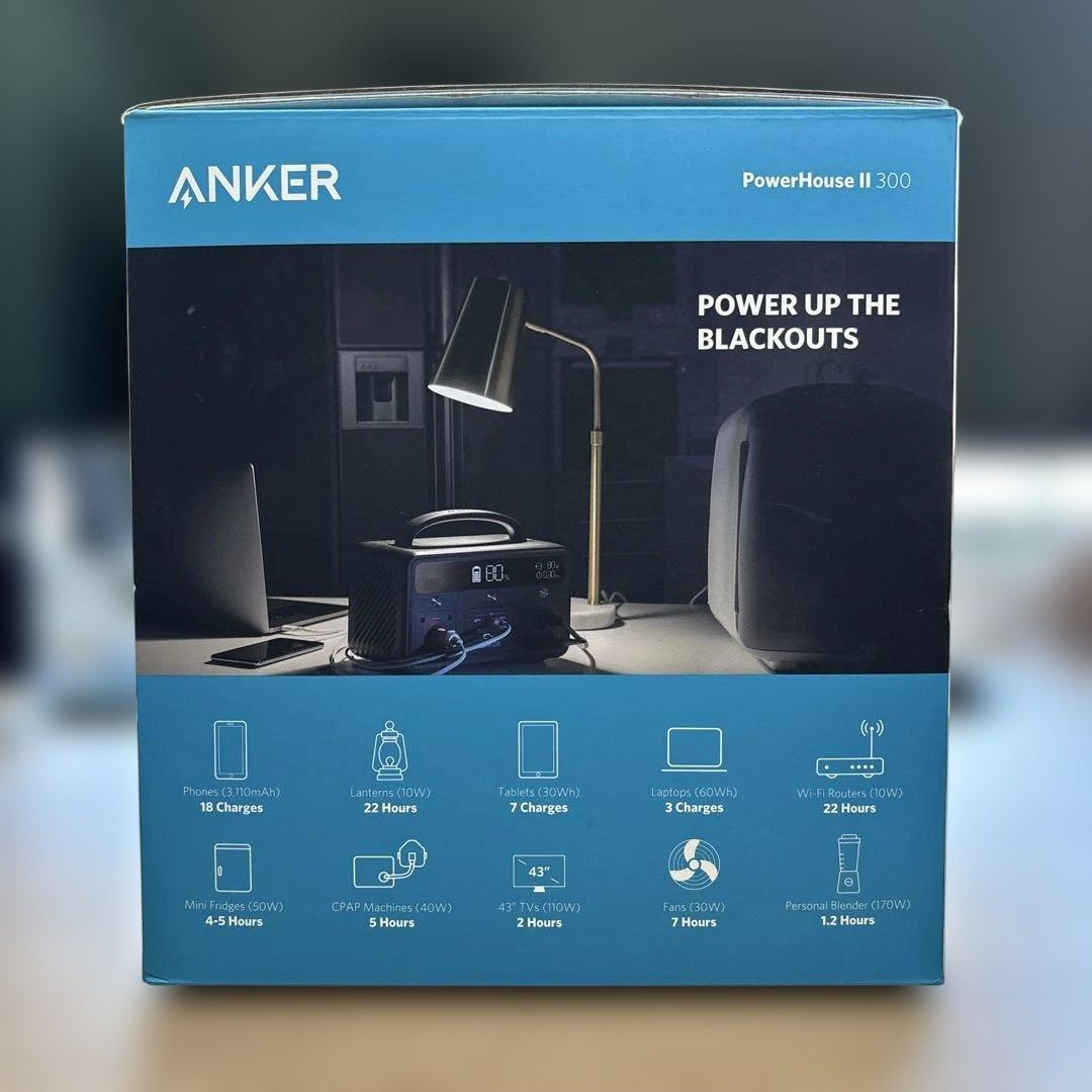 Anker PowerHouse II 300 ポータブル電源