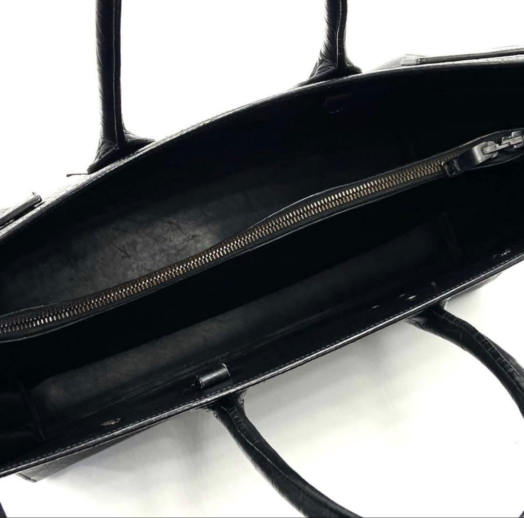 Saint Laurent サンローラン サックドジュール クロコ型押し