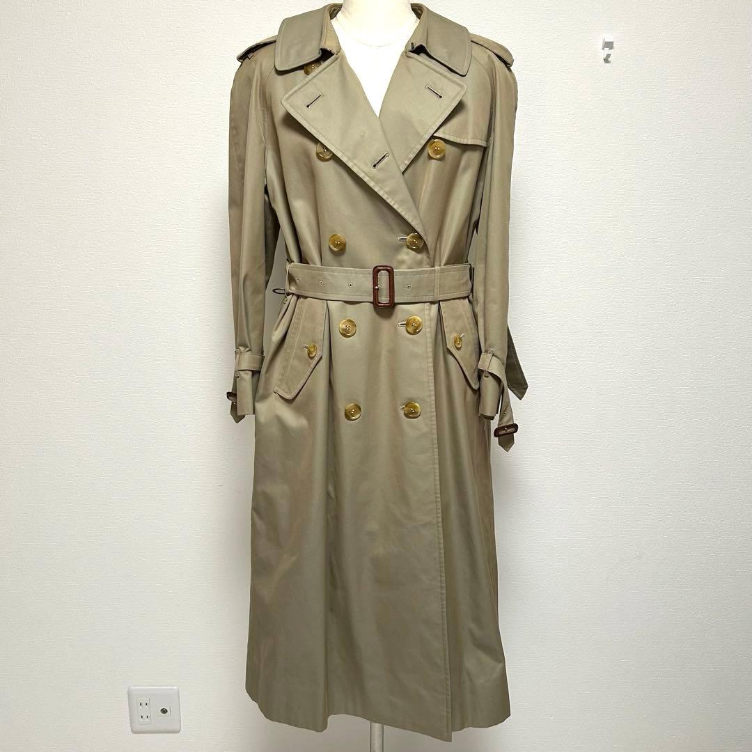 バーバリー ダブル トレンチコート ライナー ノバチェック ベルト11