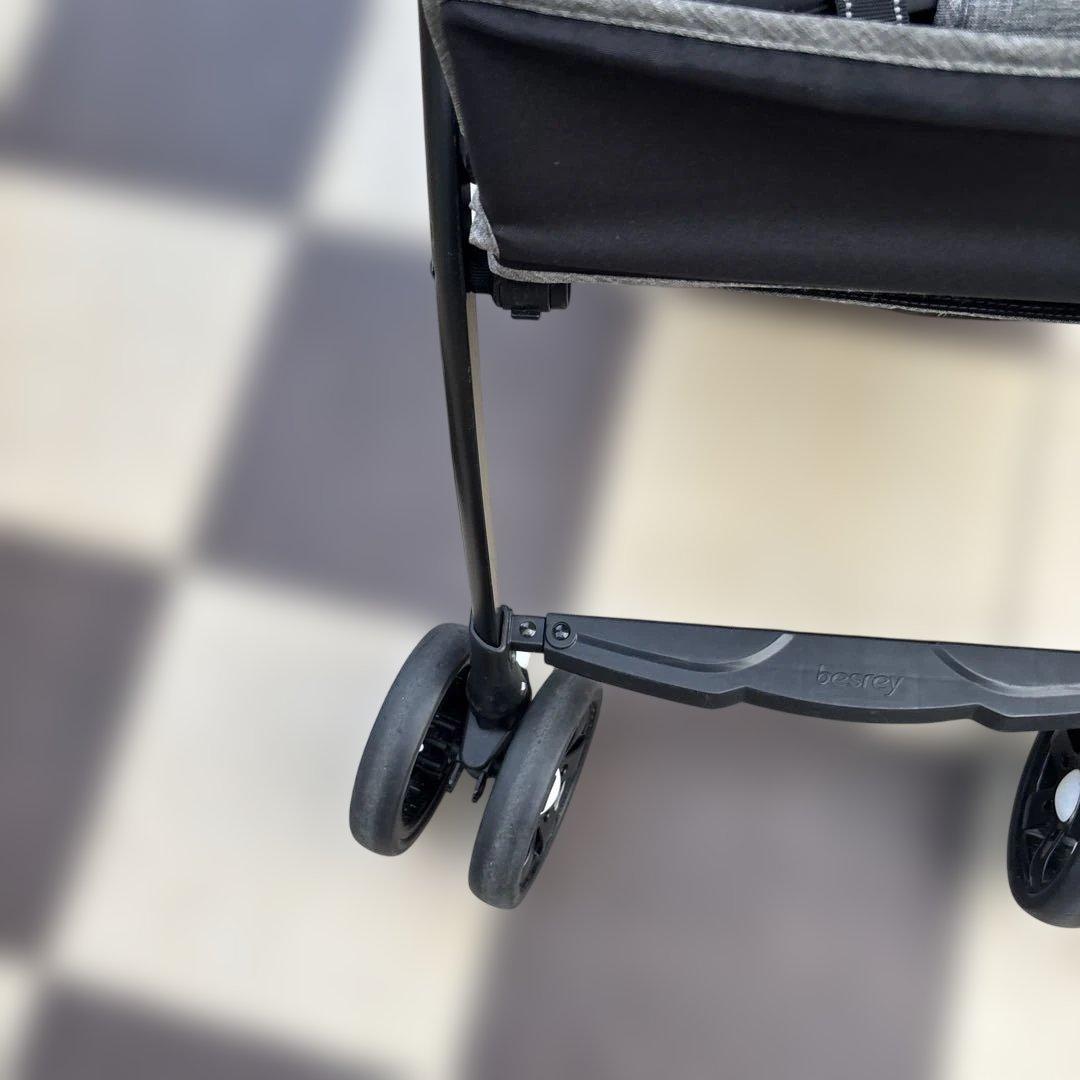 besrey ダブルベビーカー 前後2人乗り　双子　年子　2歳差便利