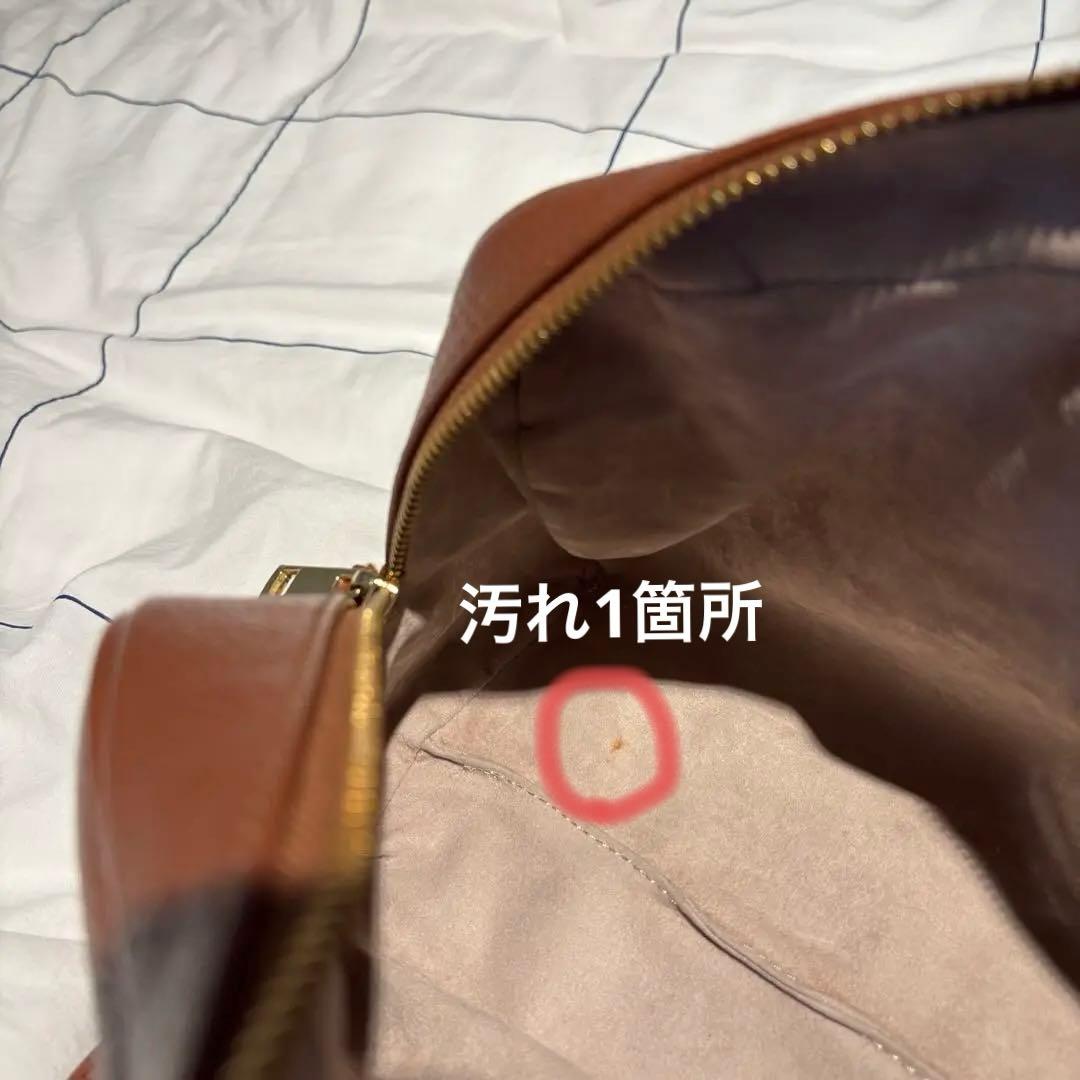 クリスチャン ヴィラ CHRISTIAN VILLA レザーボストンバッグ　茶色