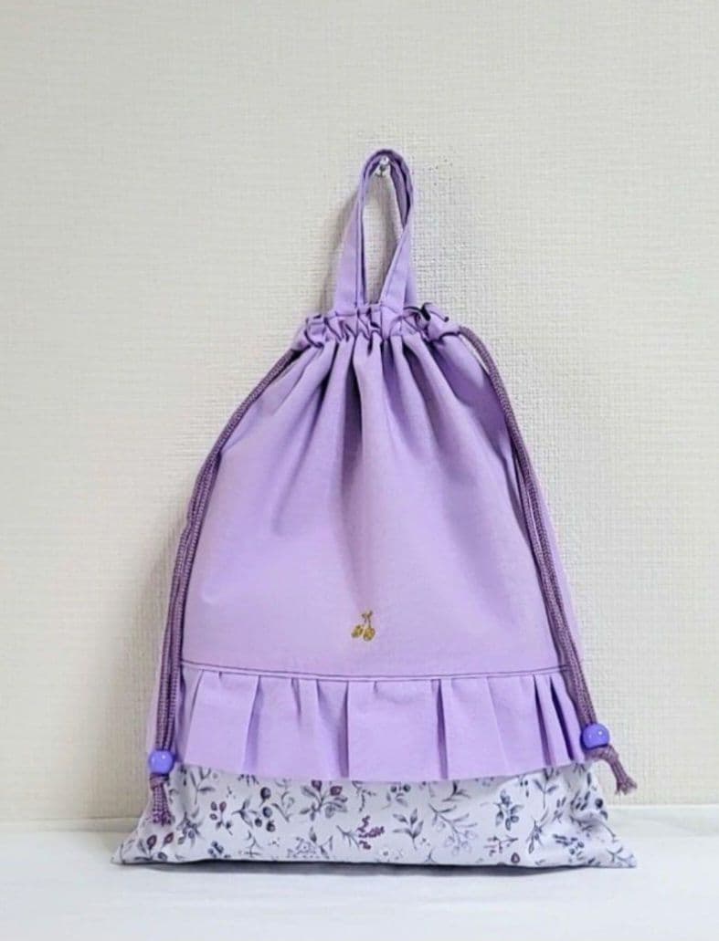 Megumi**様☆専用93.入園入学セット女の子　パープル ベリーガーデン