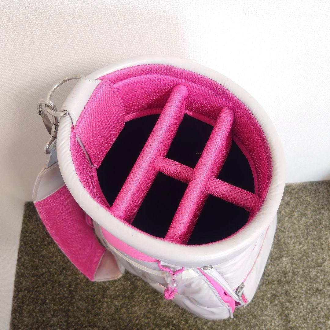 callaway キャディバッグ 8.5型 グレー/ピンク