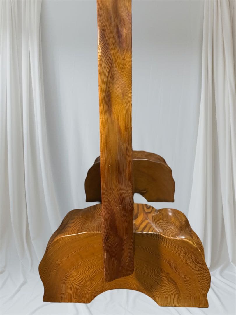 ⭐️価格交渉賜ります⭐️銘木 屋久杉 衝立 無垢 一枚板 置物 天然木 オブジェ