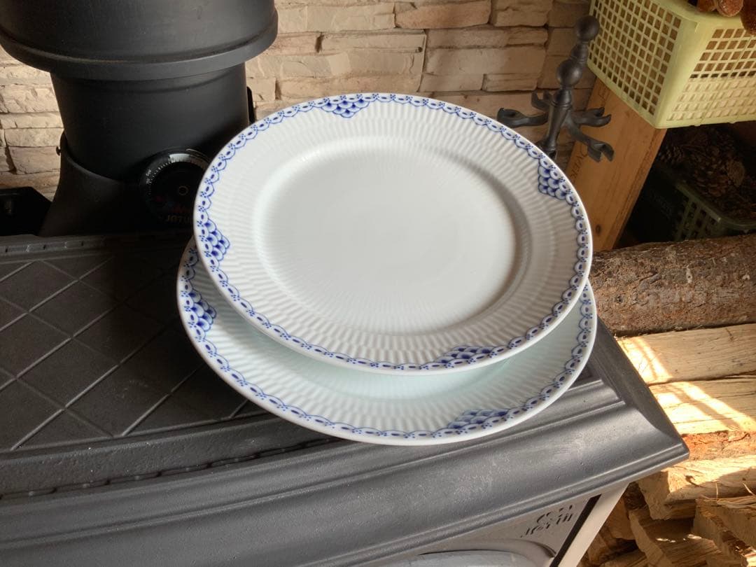 【未使用品】ロイヤルコペンハーゲン　プリンセスプレート2枚