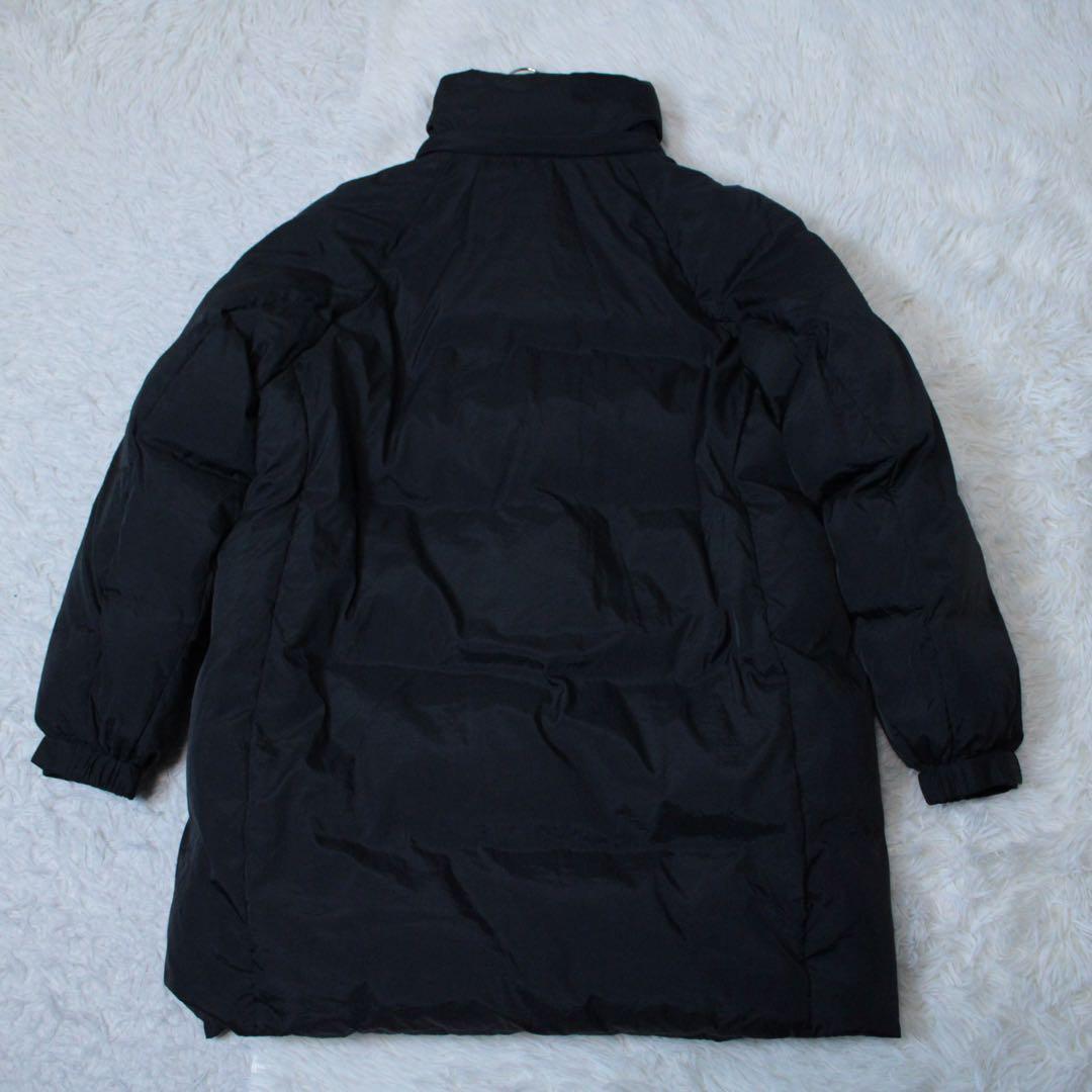 新品 KBF 2way フーディミドルダウンジャケット 黒 S アーバンリサーチ