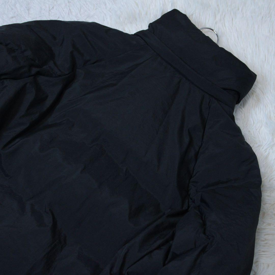 新品 KBF 2way フーディミドルダウンジャケット 黒 S アーバンリサーチ