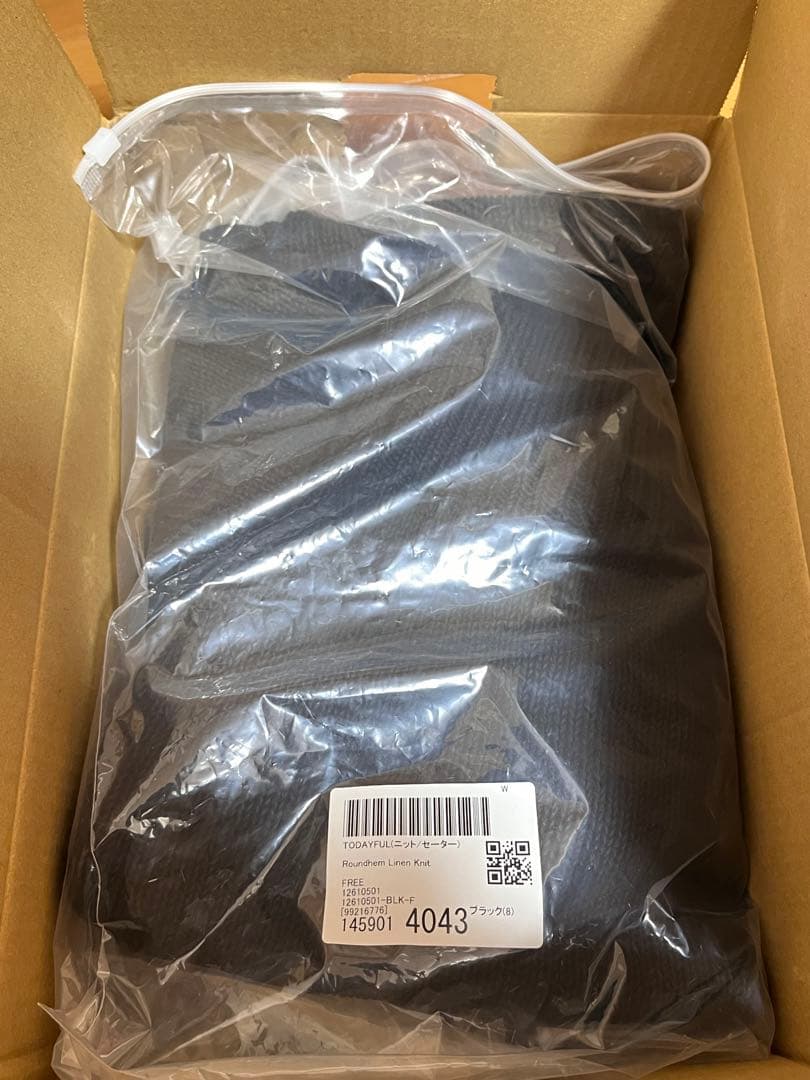 【新品未使用】TODAYFUL Roundhem Linen Knit