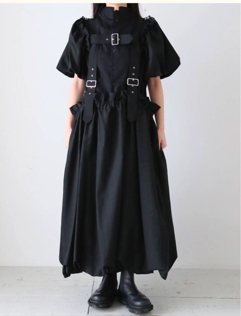noir kei ninomiya ウールオックスドレス xs
