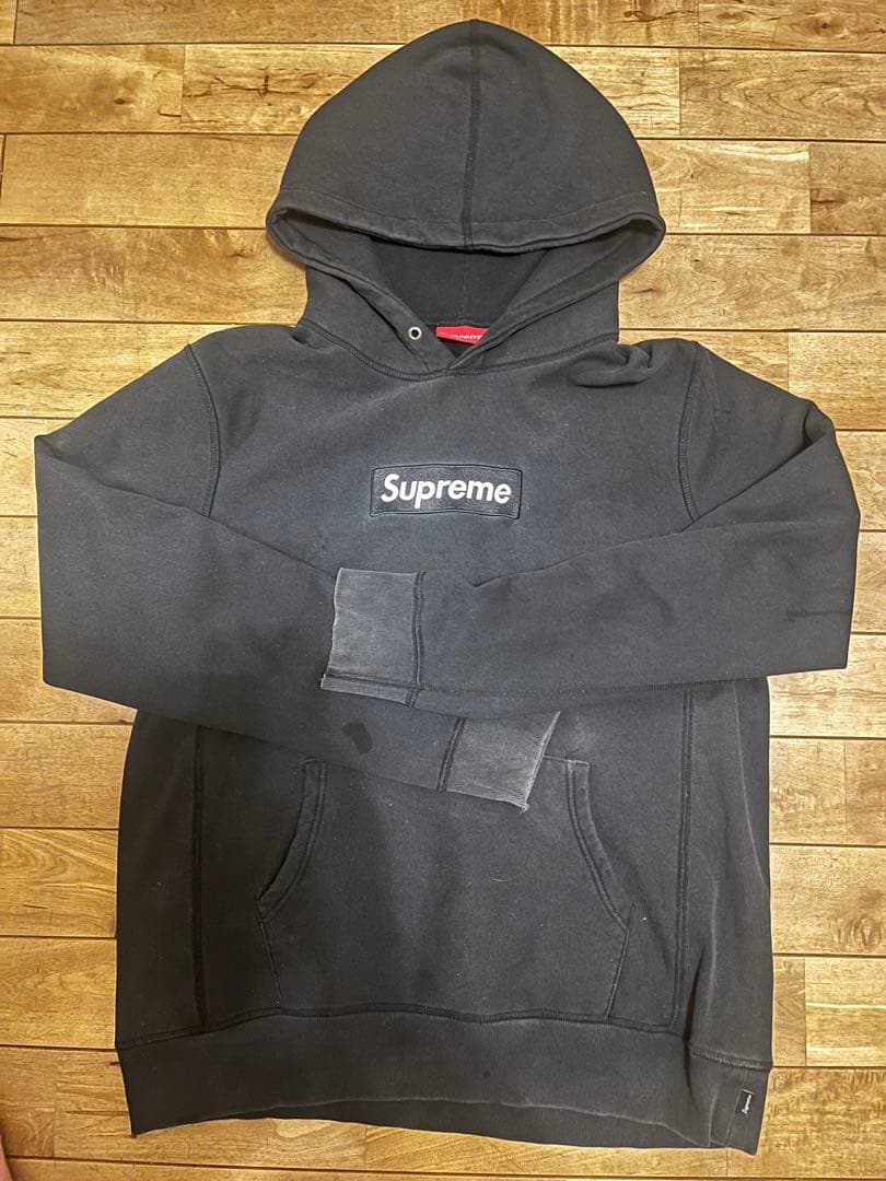 Supreme ボックスロゴパーカー　ブラック