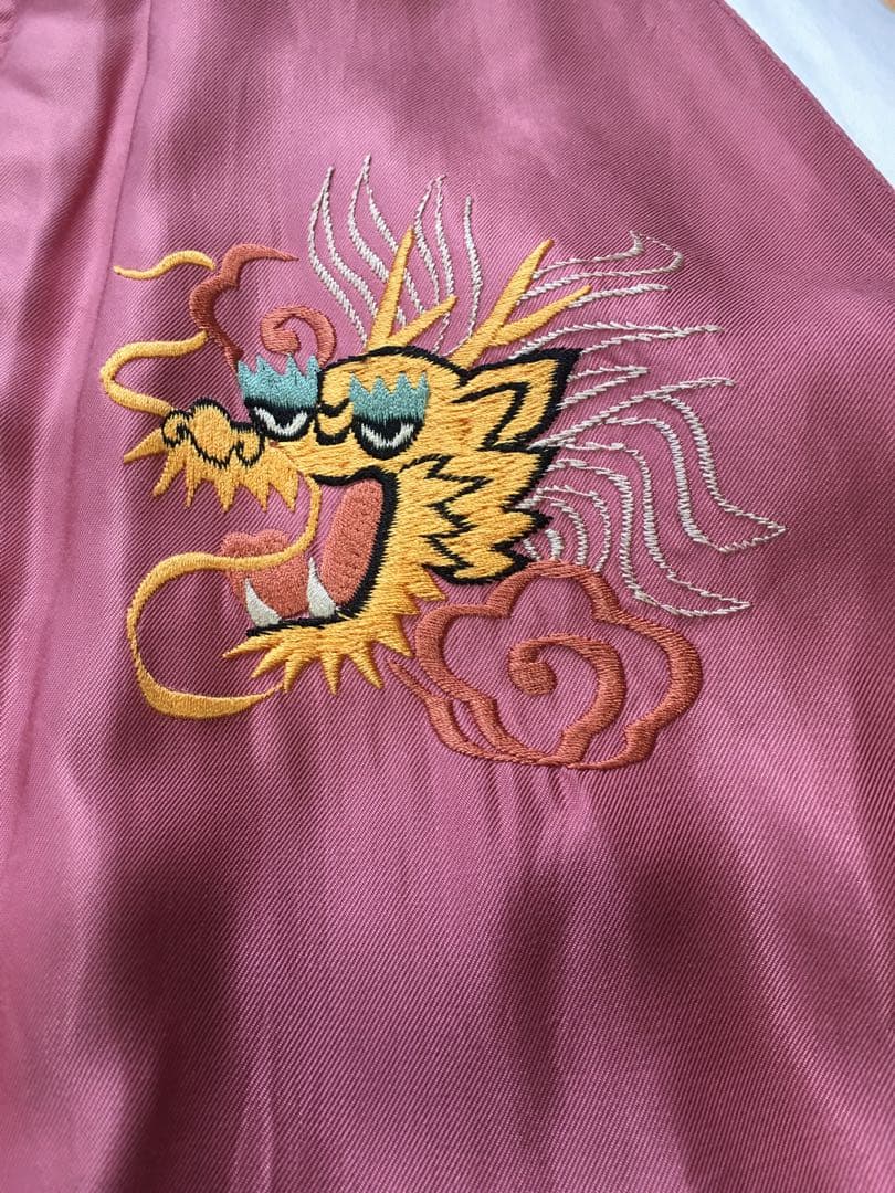 東洋エンタープライズ　スカジャン　東洋テイラー　刺繍　リバーシブル　龍　鷹　竜