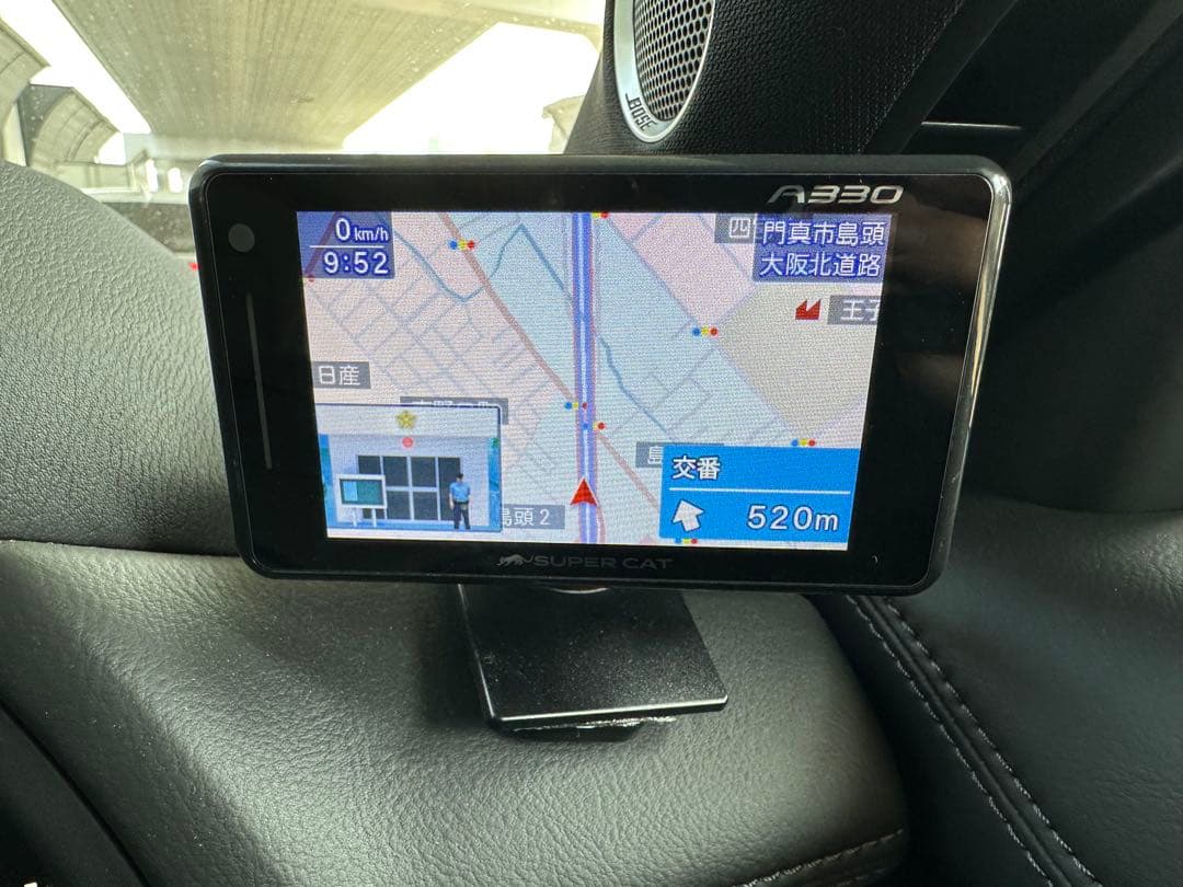 スーパーキャットA330 レーダー探知機　LS10