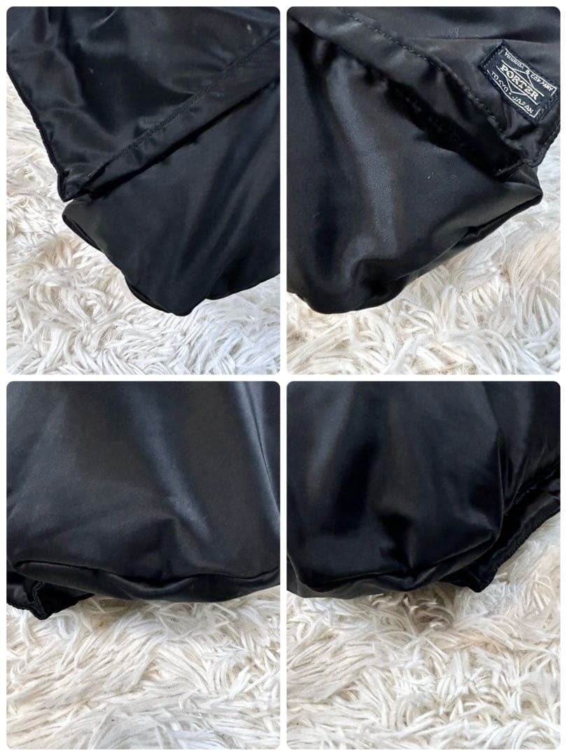 激レア✨初期 ポーター タンカー 2WAY ヘルメットバッグ 黒 当時物 栞付