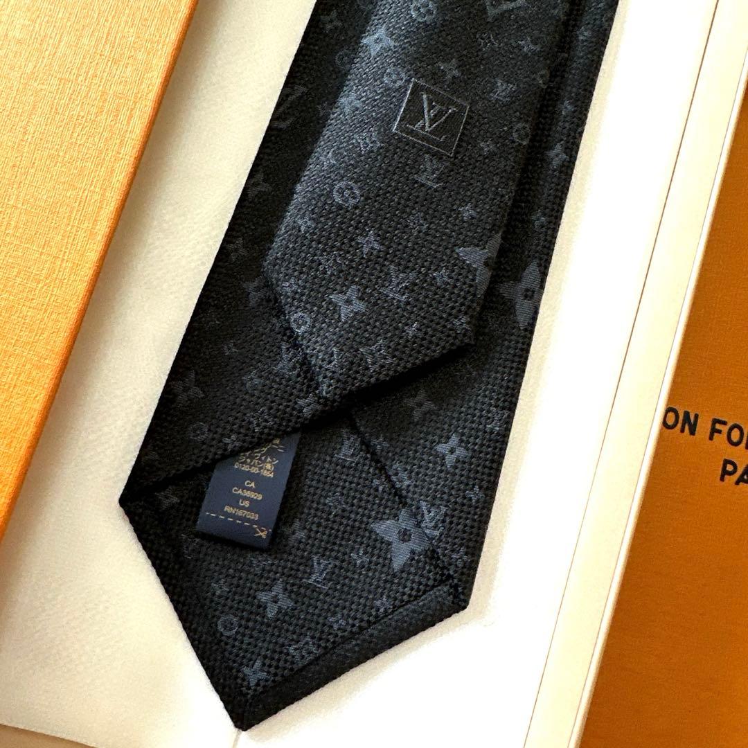 ルイ ヴィトン ネクタイ・モノグラム スターズ 新品 未使用