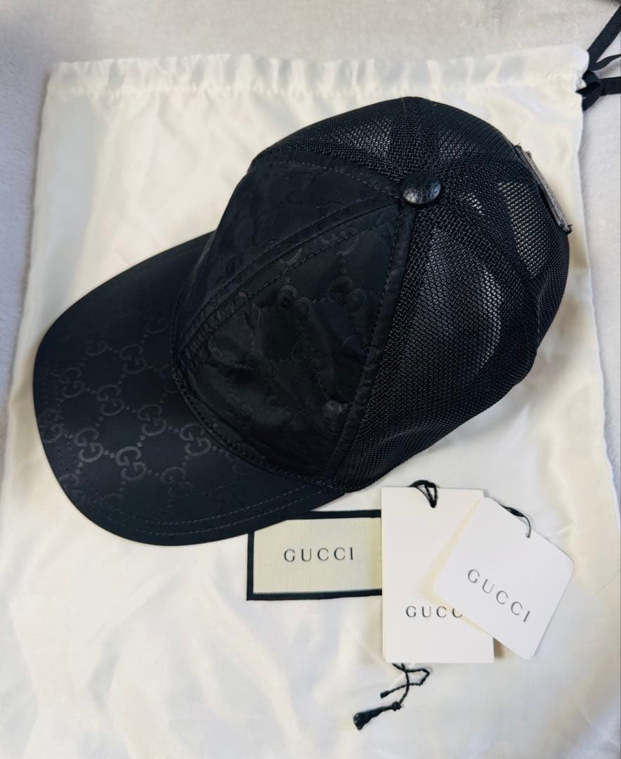 GUCCI グッチ GG柄 メッシュキャップ Sサイズ
