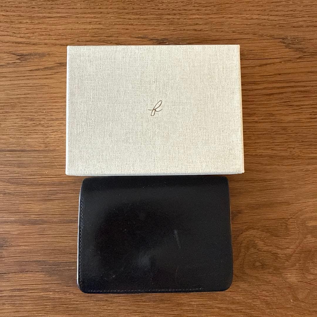 forme フォルメ short wallet ショートウォレット ブラック