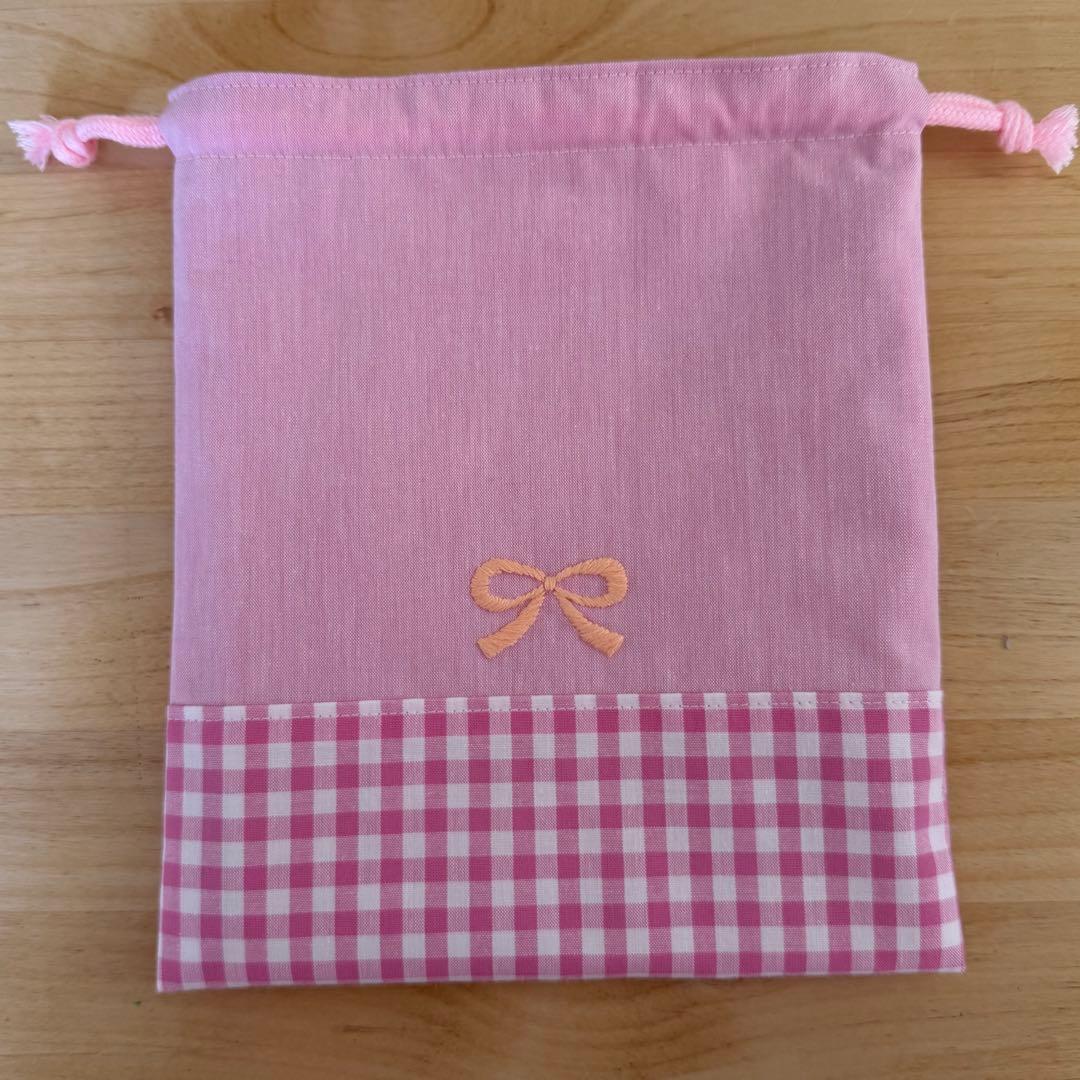 mmer.k❤︎　レッスンバック　体操着袋　上履き袋　給食袋　4点セット