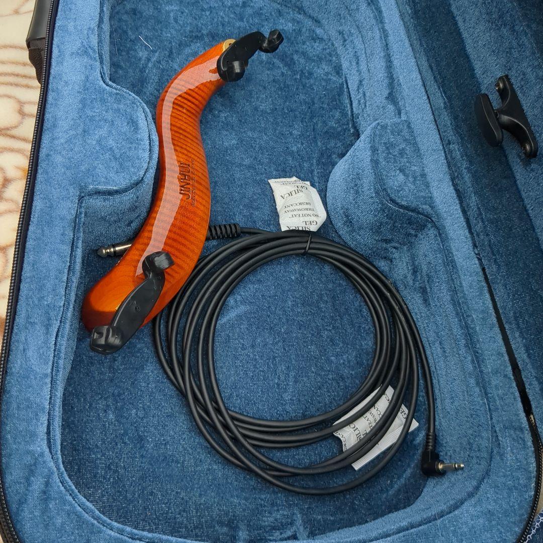 CECILIO エレキ バイオリン サイレント セシリオ ケース付き