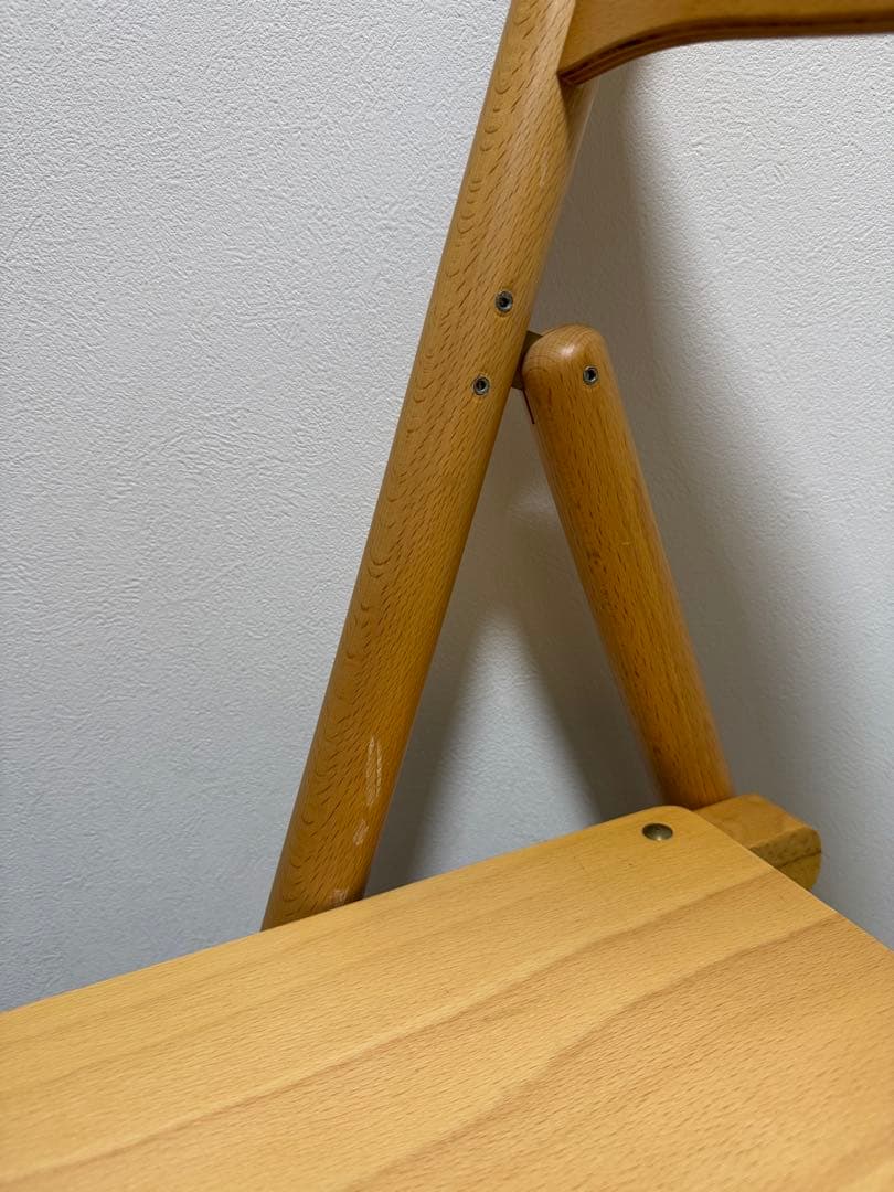 無印 フォールディングチェア　2個セット　絶版品