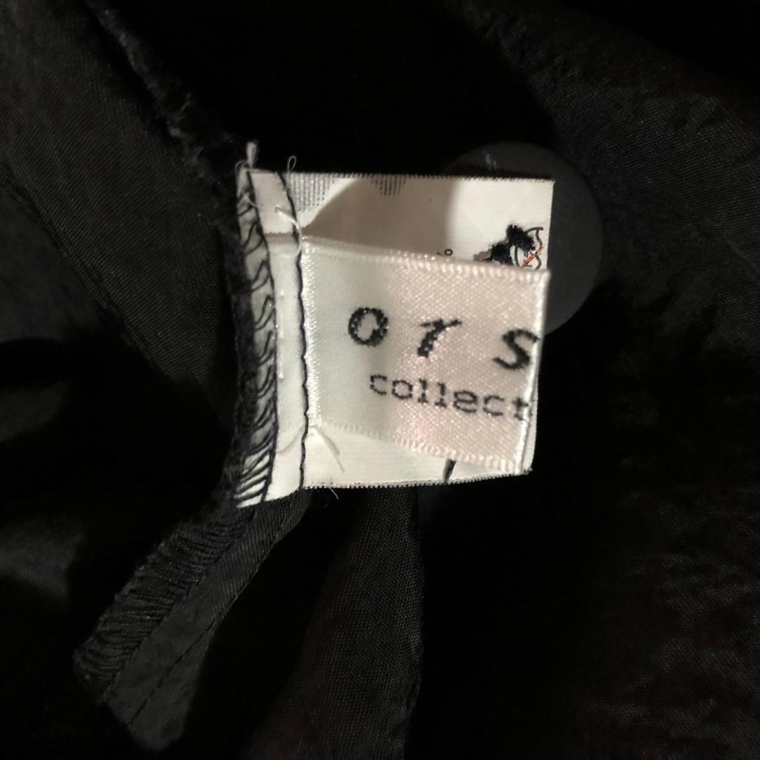 お花モチーフ フリルエプロンドレス