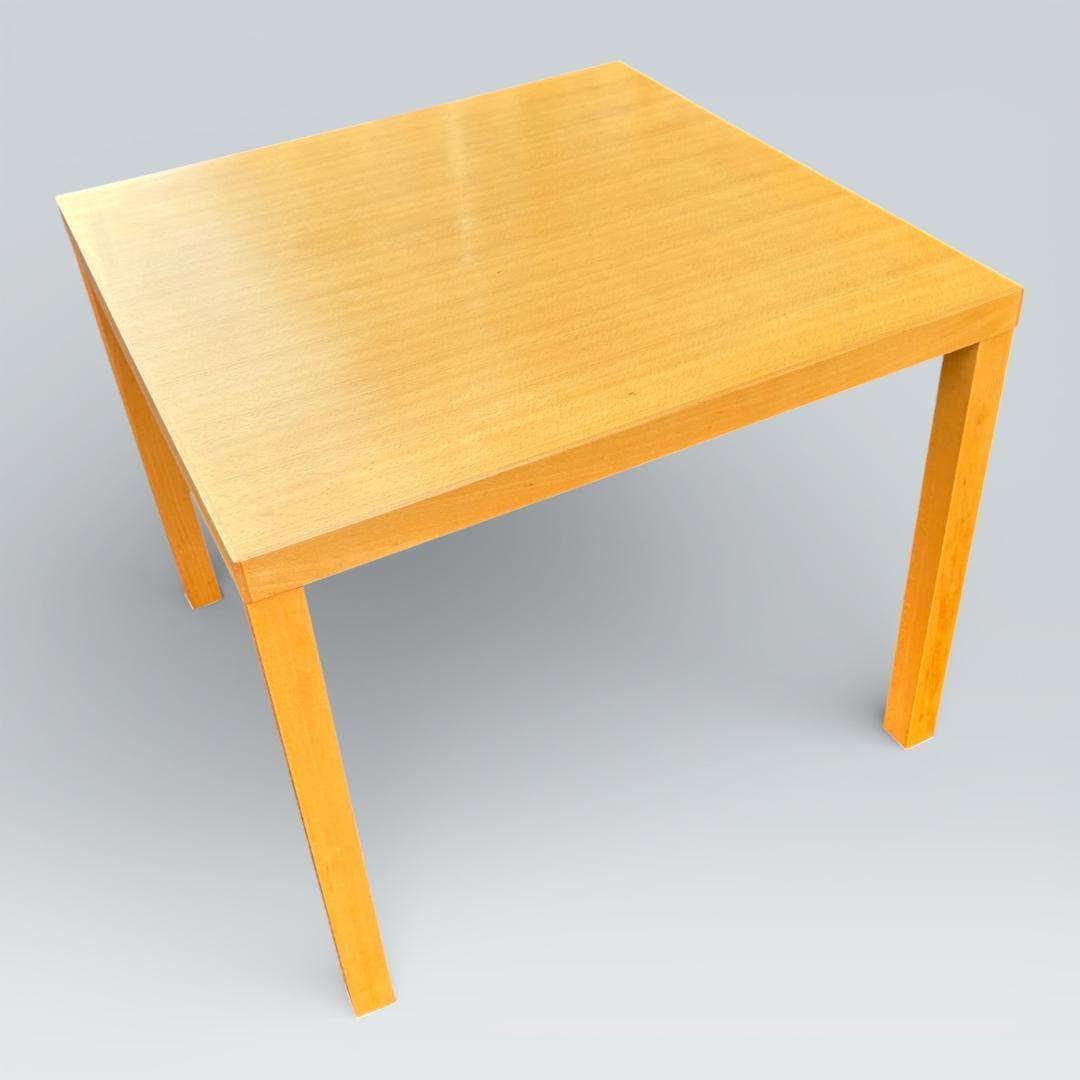 無印良品 ダイニングテーブル 正方形85cm ナチュラル 廃盤希少