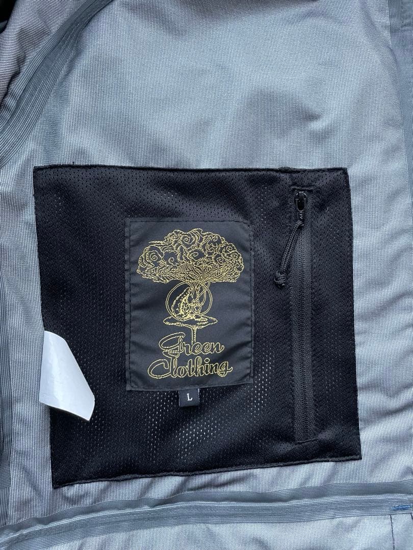 22/23 Green Clothing PEACE JACET Lサイズ　美品