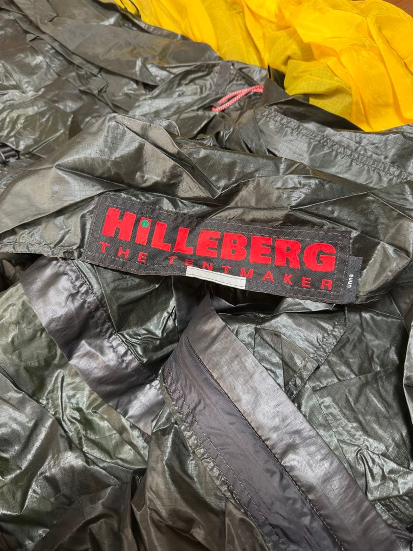 ヒルバーグ ウナ グリーン フットプリント付き Hilleberg Unna