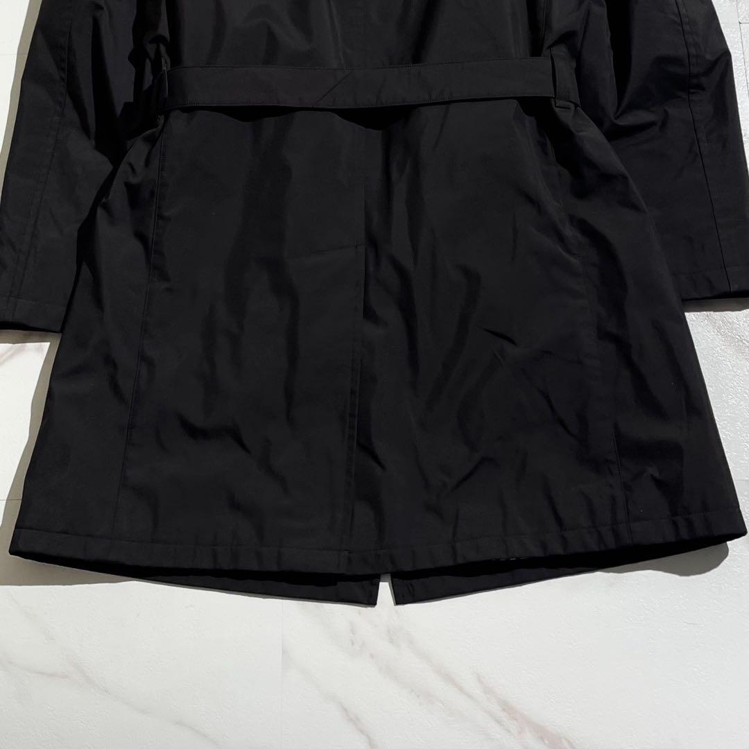 人気☆バーバリーブラックレーベル シングル トレンチコート ノバチェックライナー