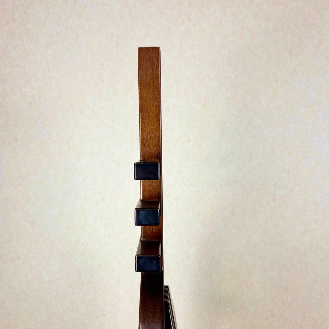 【希少】星野民藝 アームレスチェア 樺材 ダイニングハイバック 安楽椅子 その①