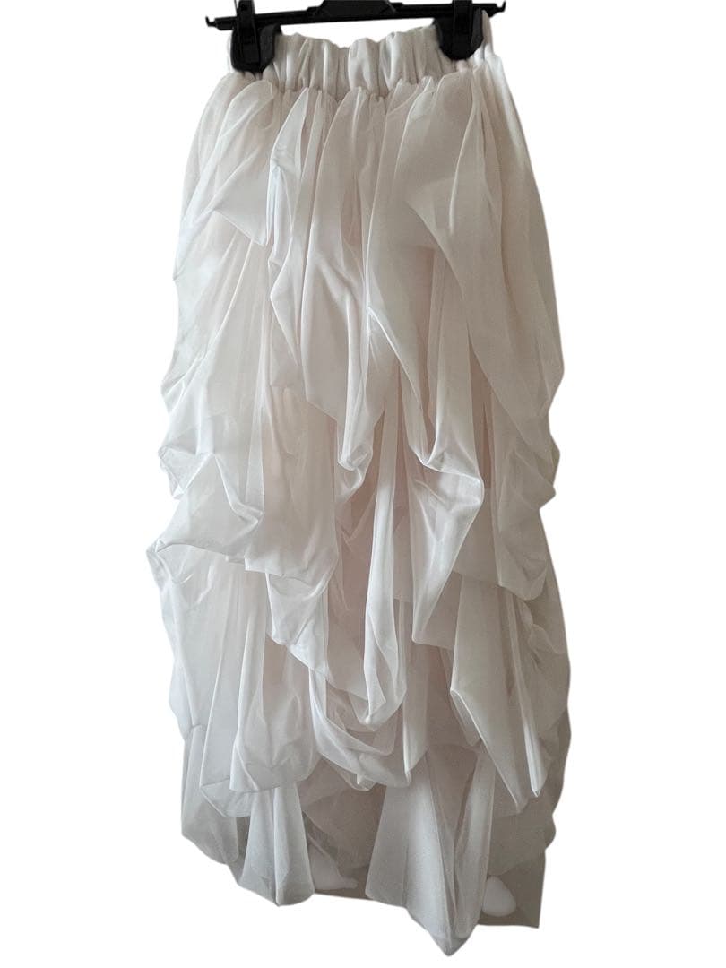 the toe IRIS TULLE SKIRT ホワイト スカート WHT