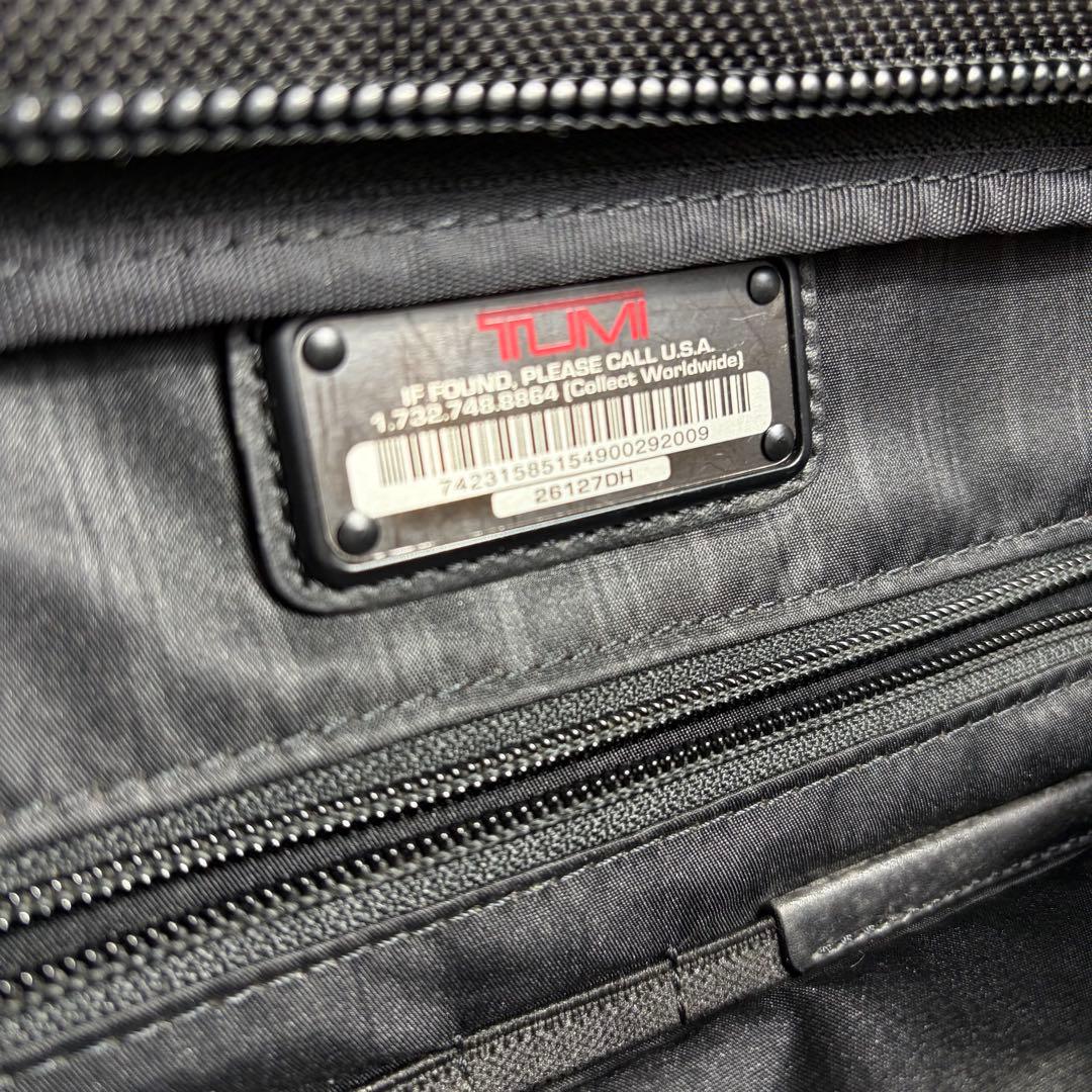 極美品 TUMI ビジネスキャリーバッグ PCケース付 26127DH