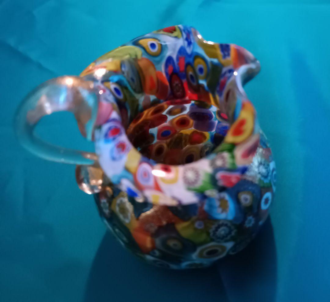 ベネチアンガラス　ムラノガラス　ミルフィオリ　インテリア　置物