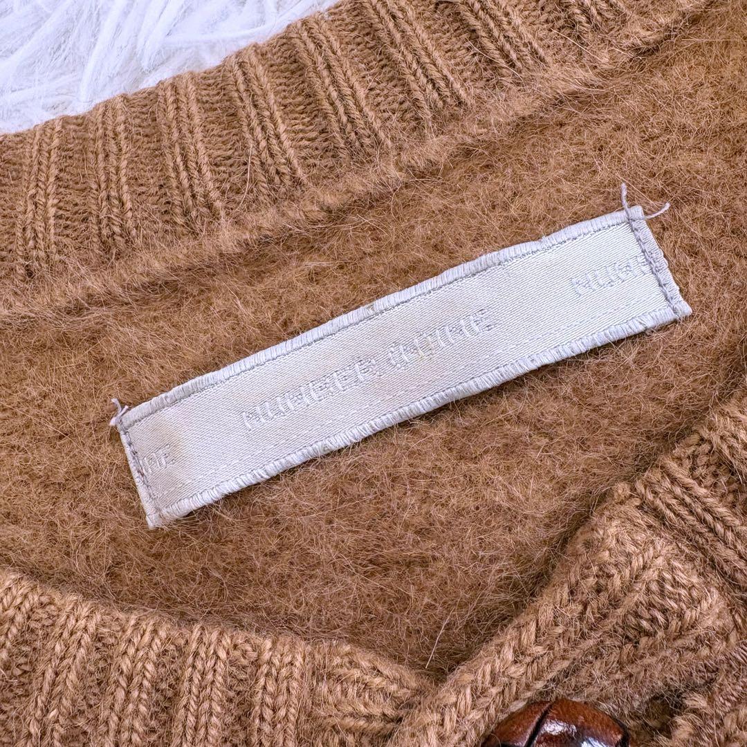 02AW ナンバーナイン カーディガン ジョージ期 アンゴラ エルボーパッチ 3