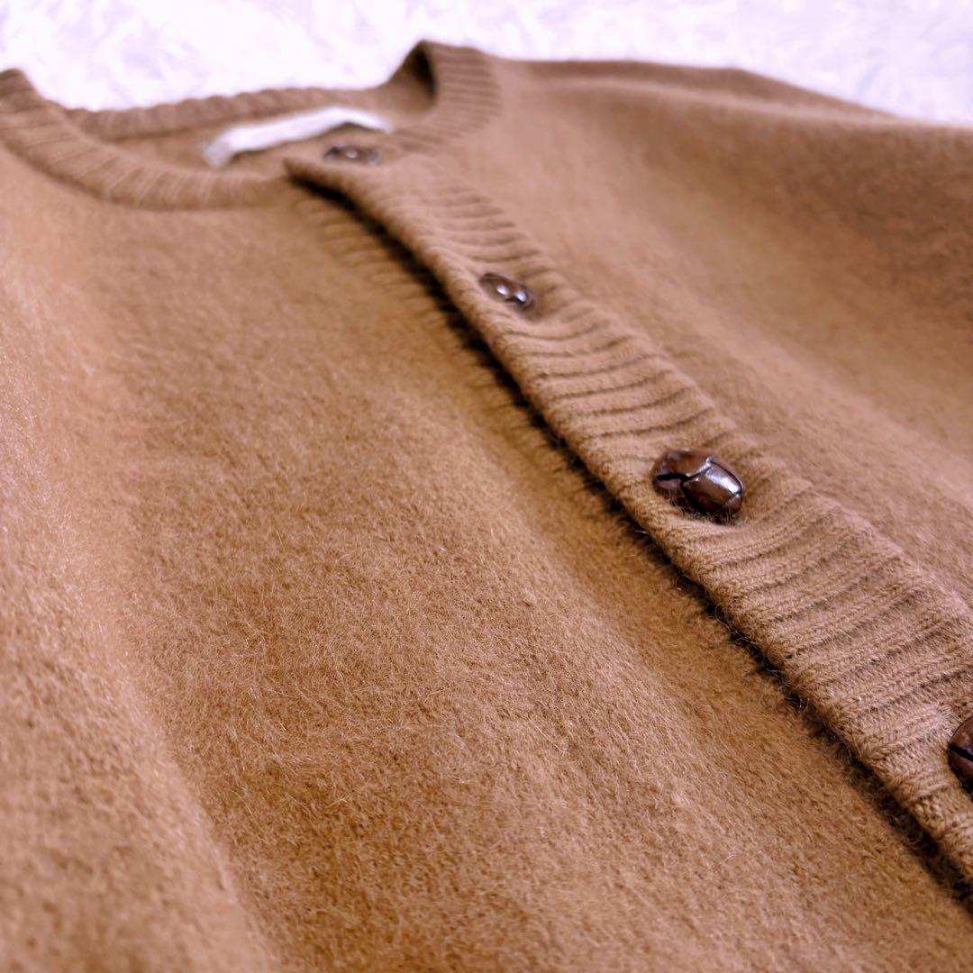 02AW ナンバーナイン カーディガン ジョージ期 アンゴラ エルボーパッチ 3