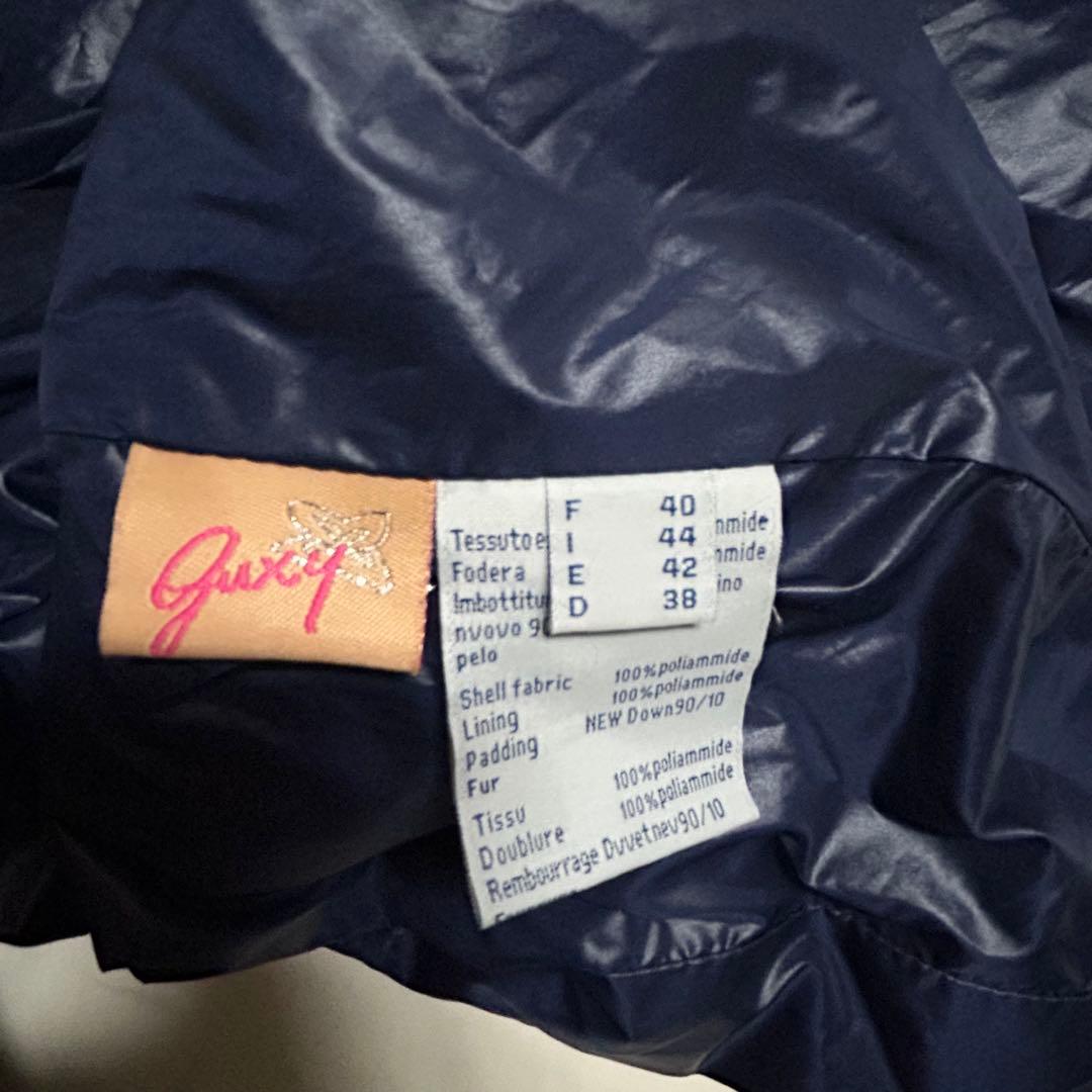 guxy グクスィー 変形 ポンチョ風ダウンコート Wジップ個性派 I44